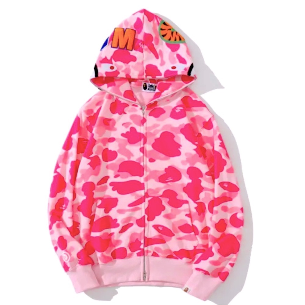 Pink bape abc collab size large